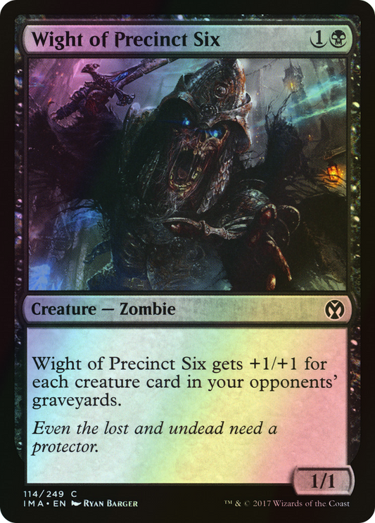 Wight of Precinct Six (IMA) #114 [EN/F] s/o