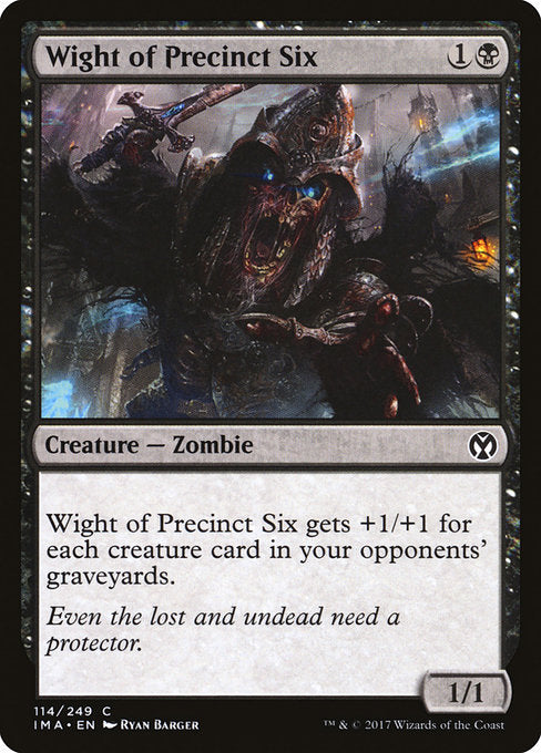 Wight of Precinct Six (IMA) #114 [EN/N] s/o