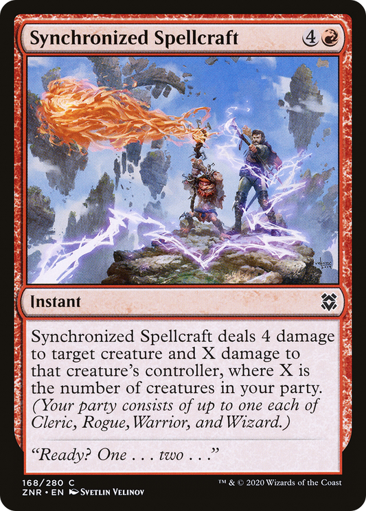 Synchronized Spellcraft (ZNR) #168 [EN/N]