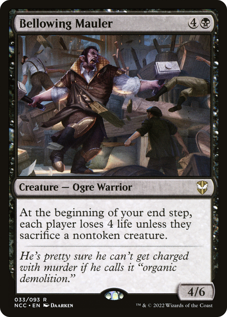 Bellowing Mauler (NCC) #33 [EN/N]