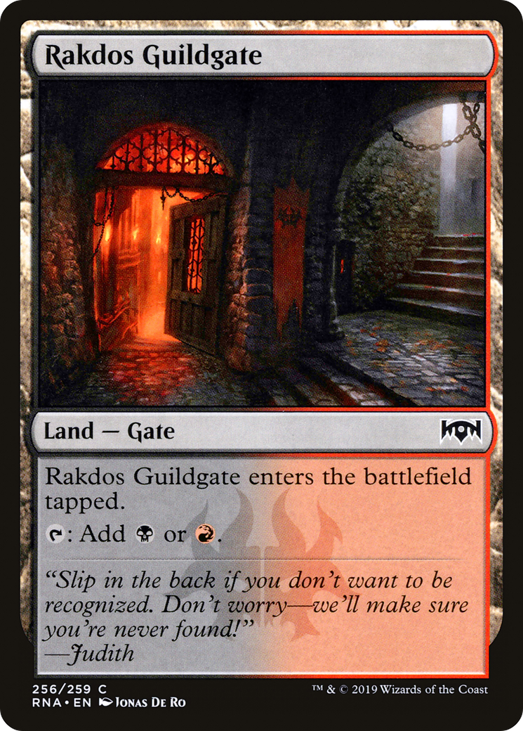 Rakdos Guildgate (RNA) #256 [EN/N] s/o