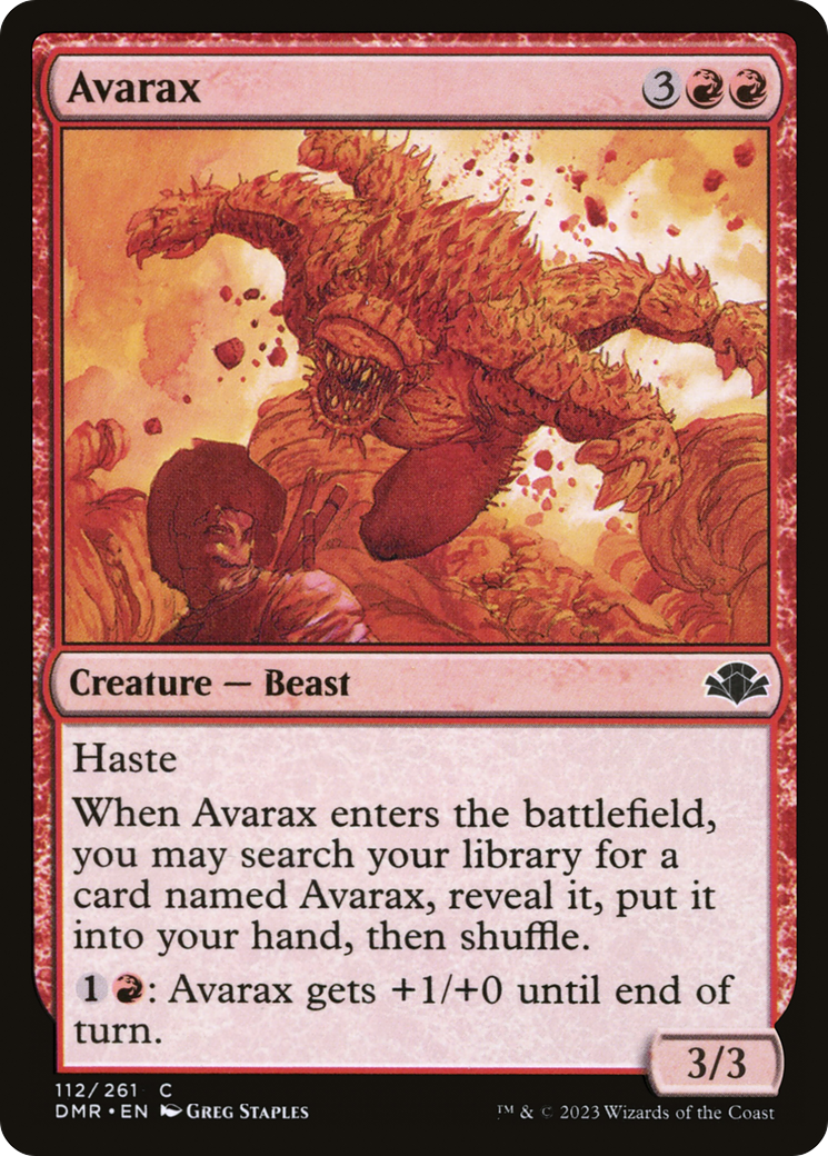 Avarax (DMR) #112 [EN/N]