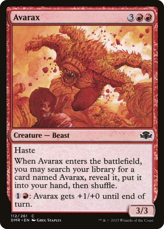 Avarax (DMR) #112 [EN/N]