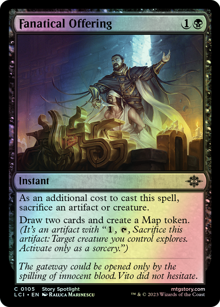 Fanatical Offering (LCI) #105 [EN/F] s/o