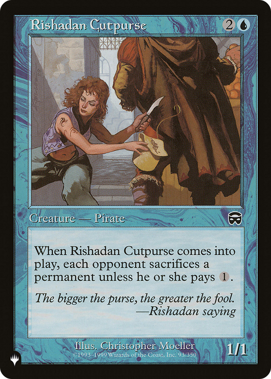 Rishadan Cutpurse (PLST) #MMQ-93 [EN/N] s/o