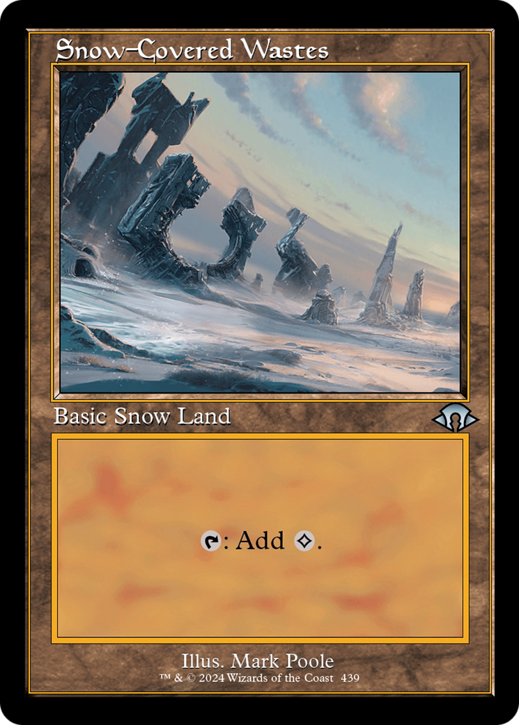 Snow-Covered Wastes (MH3) #439 [EN/N]