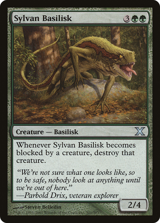 Sylvan Basilisk (10E) #301 [EN/N]