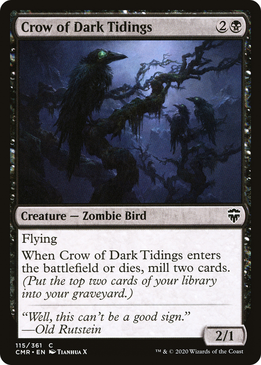 Crow of Dark Tidings (CMR) #115 [EN/N]