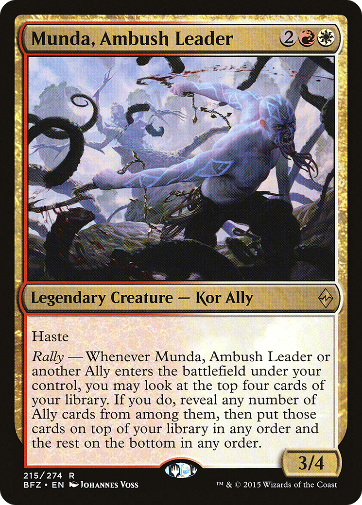 Munda, Ambush Leader (BFZ) #215 [EN/N]