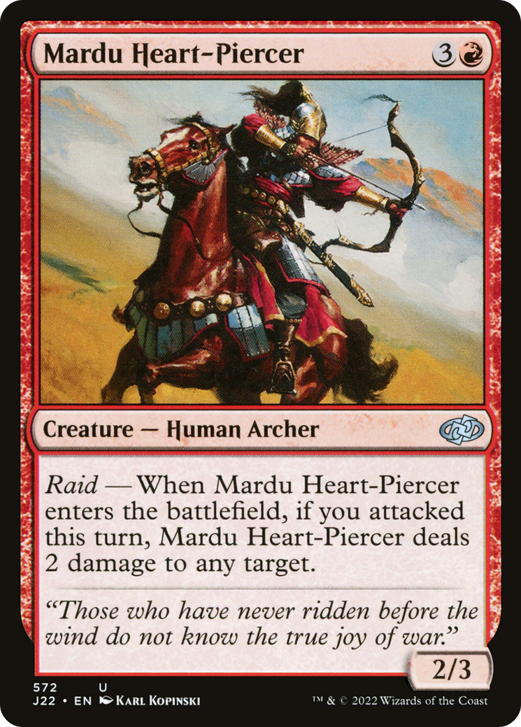 Mardu Heart-Piercer (J22) #572 [EN/N]