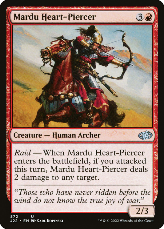 Mardu Heart-Piercer (J22) #572 [EN/N]