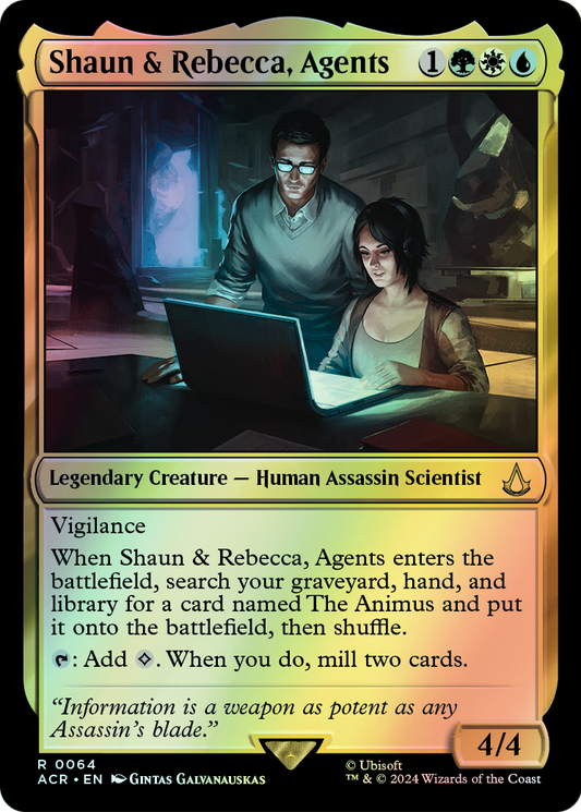 Shaun & Rebecca, Agents (ACR) #64 [EN/F]