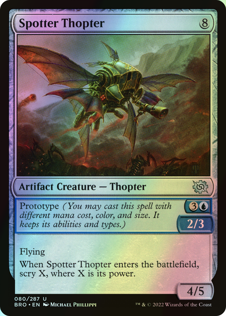 Spotter Thopter (BRO) #80 [EN/F]