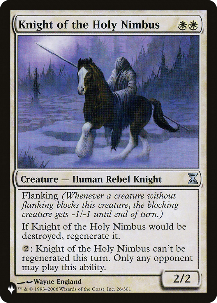 Knight of the Holy Nimbus (PLST) #TSP-26 [EN/N]