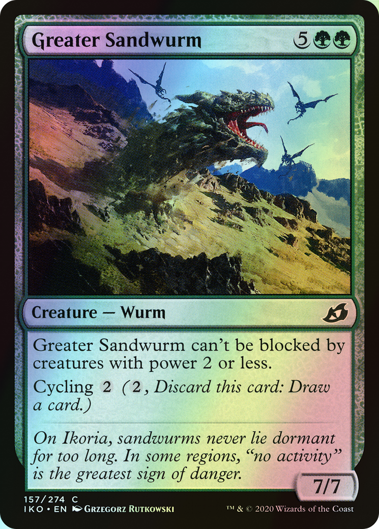 Greater Sandwurm (IKO) #157 [EN/F] s/o
