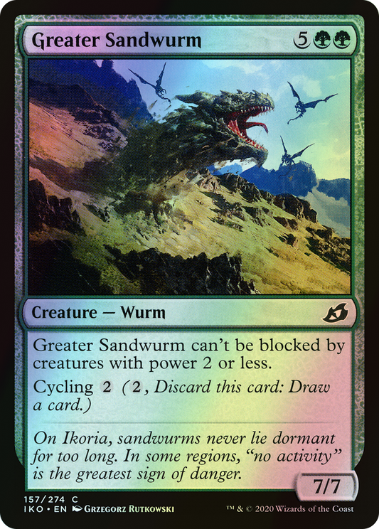 Greater Sandwurm (IKO) #157 [EN/F] s/o
