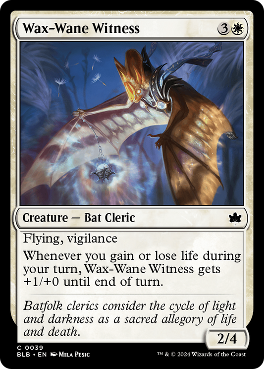 Wax-Wane Witness (BLB) #39 [EN/N]