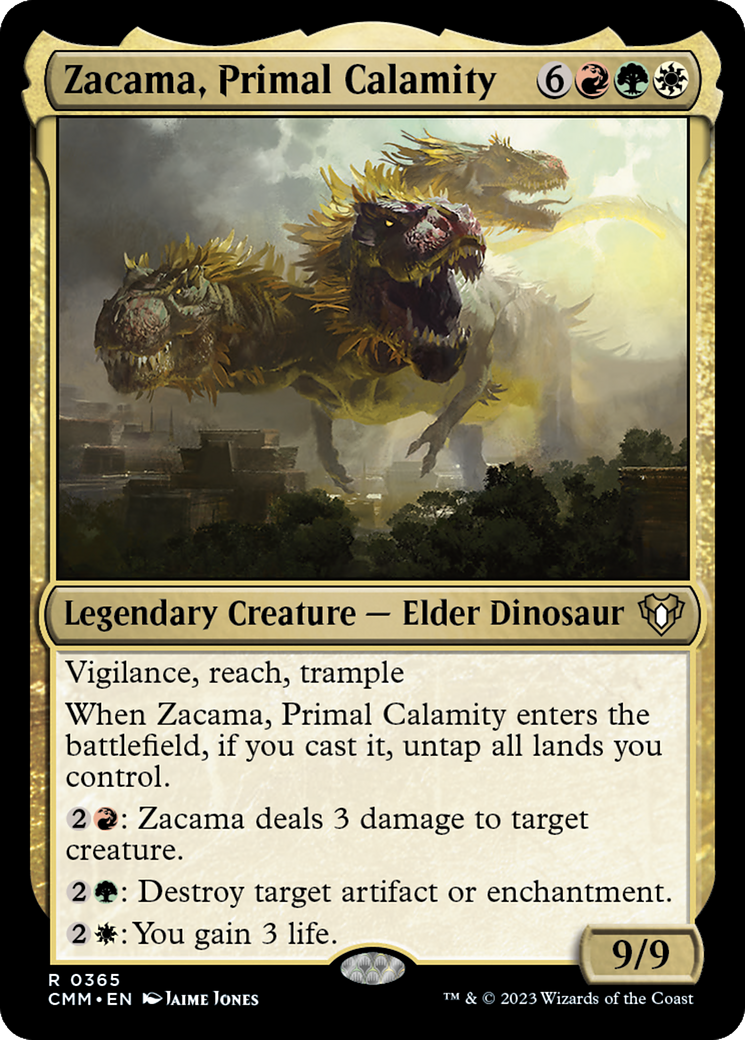 Zacama, Primal Calamity (CMM) #365 [EN/N] s/o