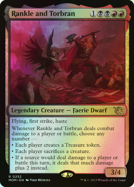 Rankle and Torbran (MOM) #252 [EN/F] s/o