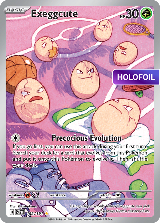 Exeggcute (SSP) #192 [EN/H] s/o