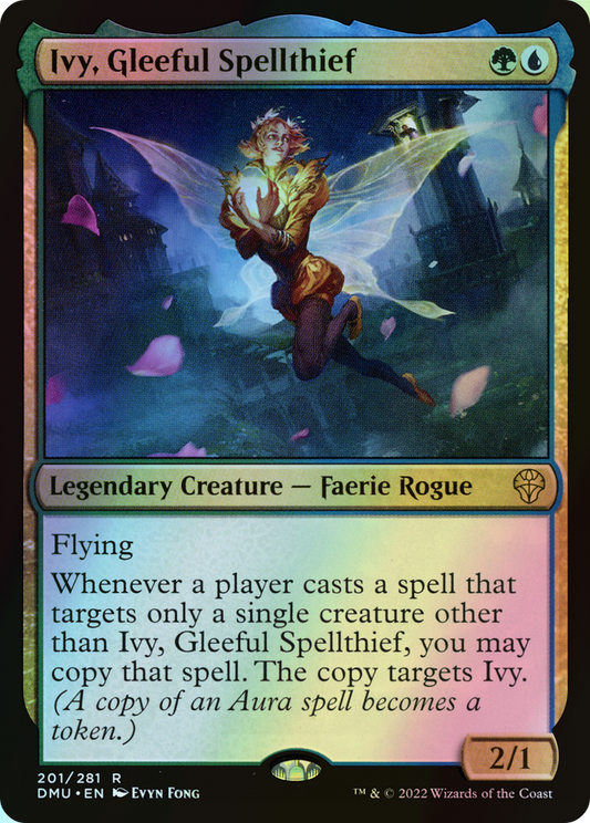 Ivy, Gleeful Spellthief (DMU) #201 [EN/F]