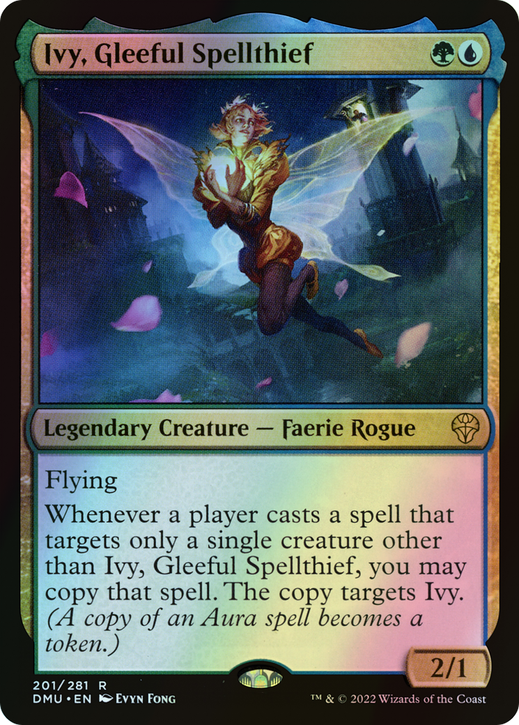 Ivy, Gleeful Spellthief (DMU) #201 [EN/F] s/o