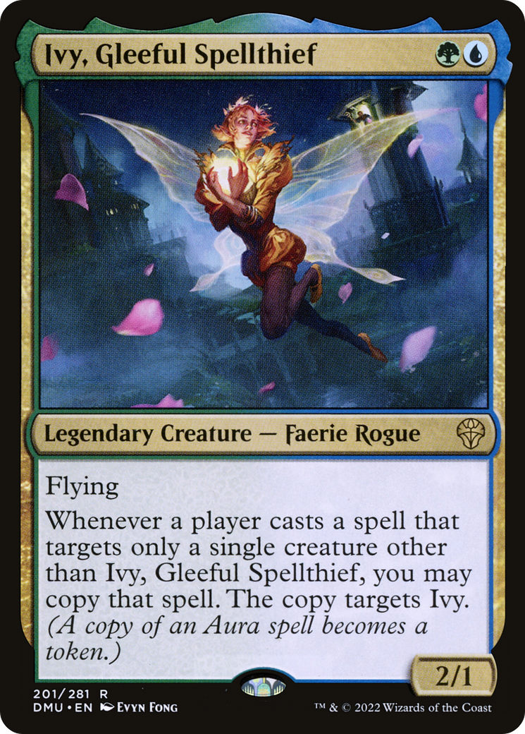 Ivy, Gleeful Spellthief (DMU) #201 [EN/N]