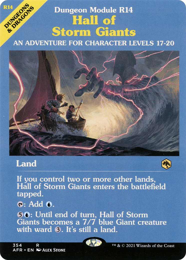 Hall of Storm Giants (AFR) #354 [EN/N] s/o