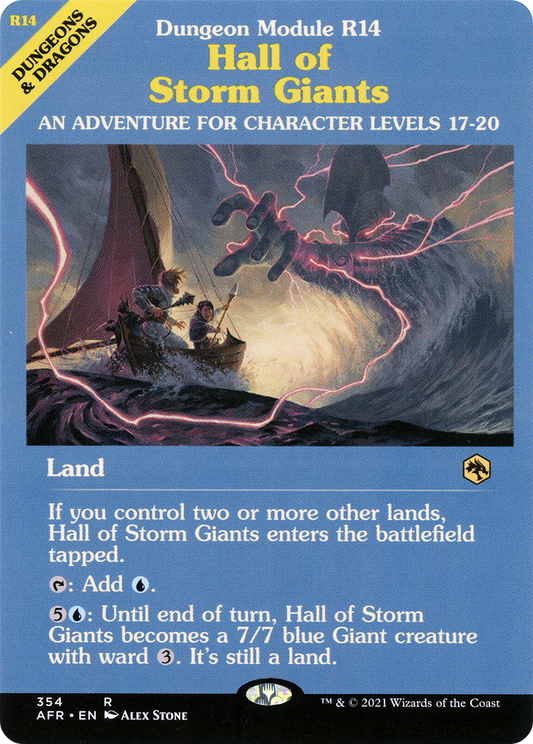 Hall of Storm Giants (AFR) #354 [EN/N] s/o