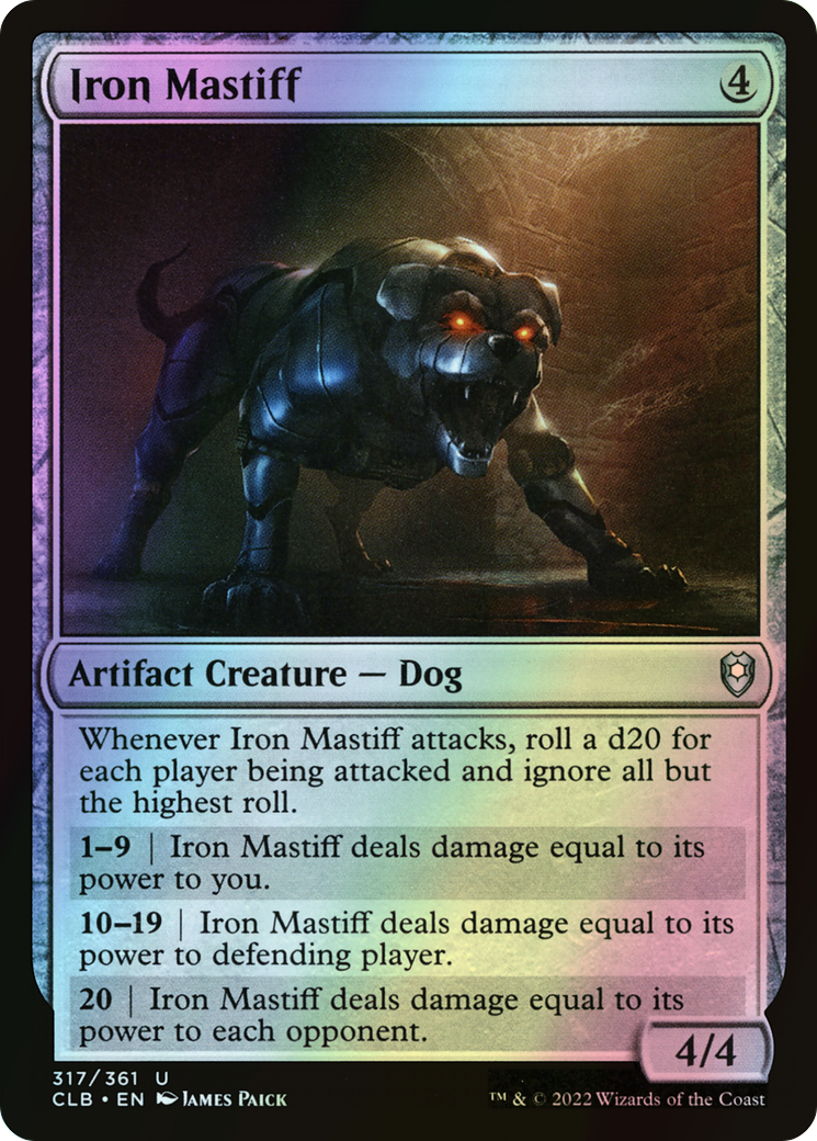 Iron Mastiff (CLB) #317 [EN/F]