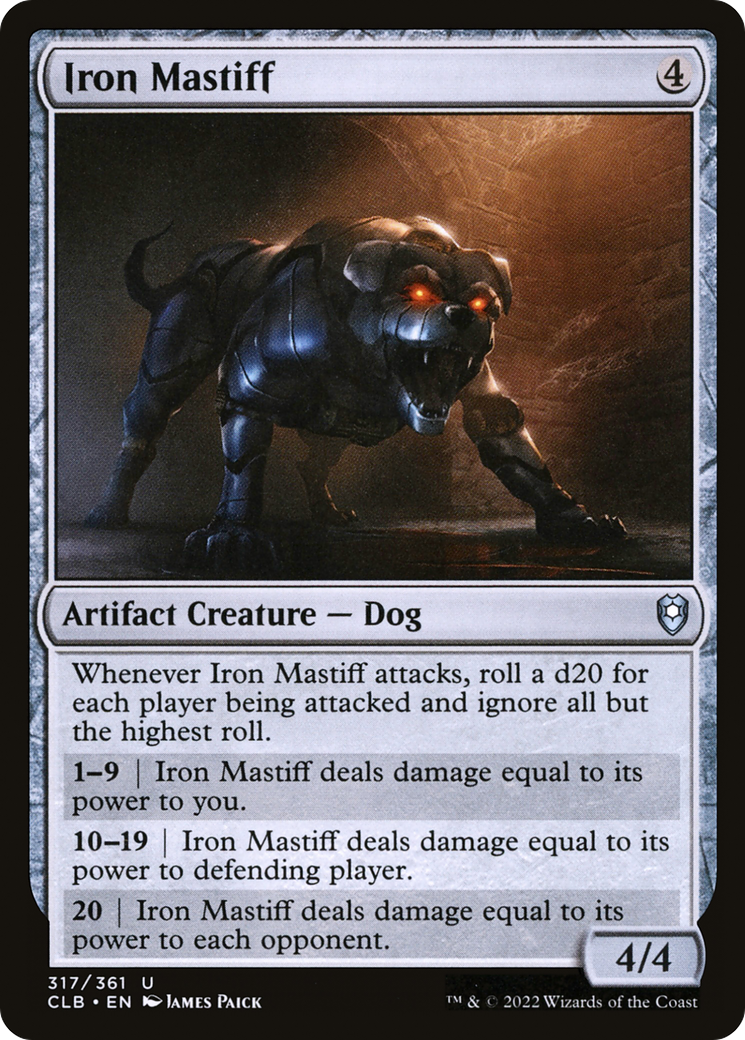 Iron Mastiff (CLB) #317 [EN/N]