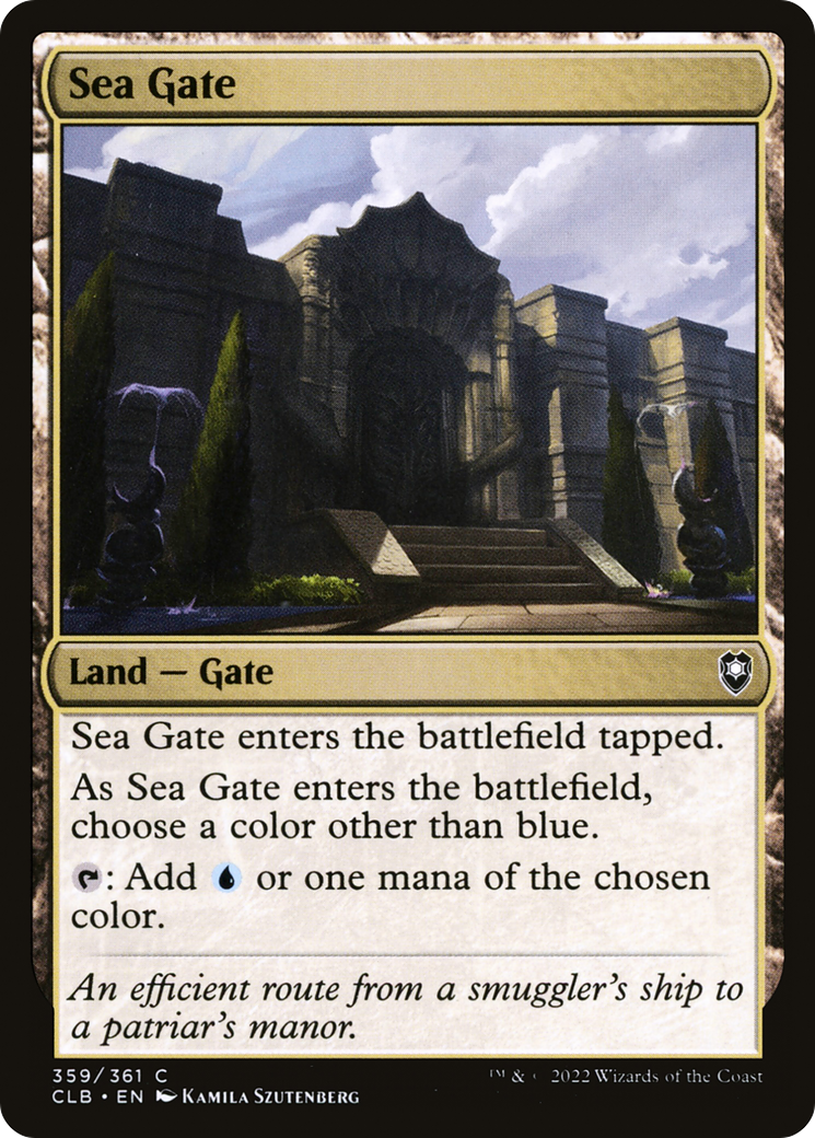 Sea Gate (CLB) #359 [EN/N] s/o