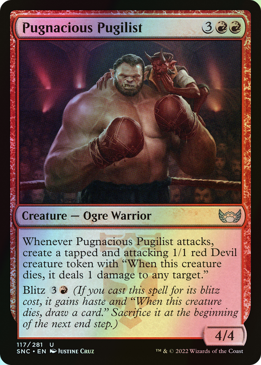 Pugnacious Pugilist (SNC) #117 [EN/F]