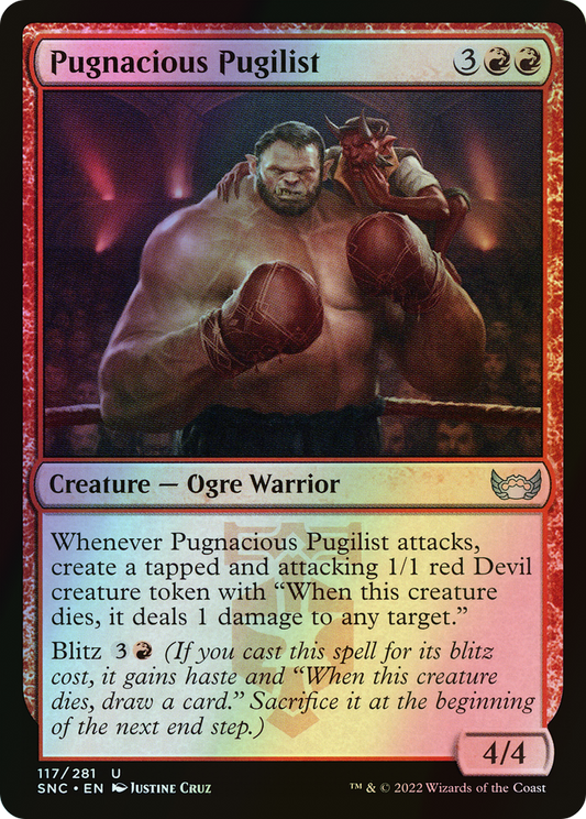 Pugnacious Pugilist (SNC) #117 [EN/F]