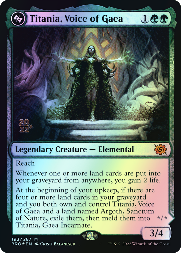 Titania, Voice of Gaea (PBRO) #193s [EN/F]