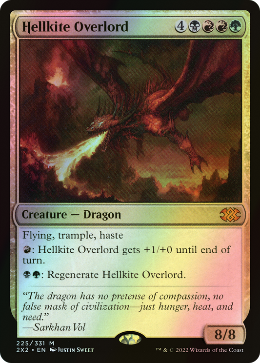 Hellkite Overlord (2X2) #225 [EN/F]