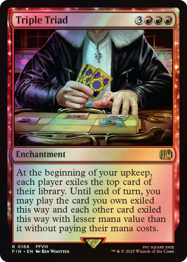 Triple Triad (FIN) #166 [EN/F]