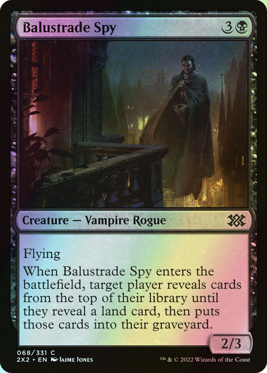Balustrade Spy (2X2) #68 [EN/F] s/o