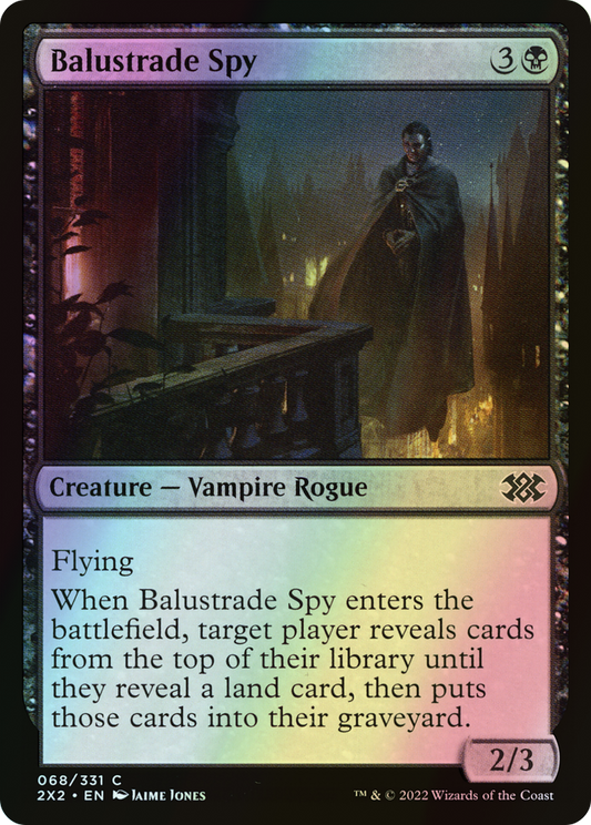 Balustrade Spy (2X2) #68 [EN/F]