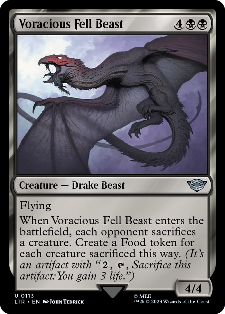 Voracious Fell Beast (LTR) #113 [EN/N]