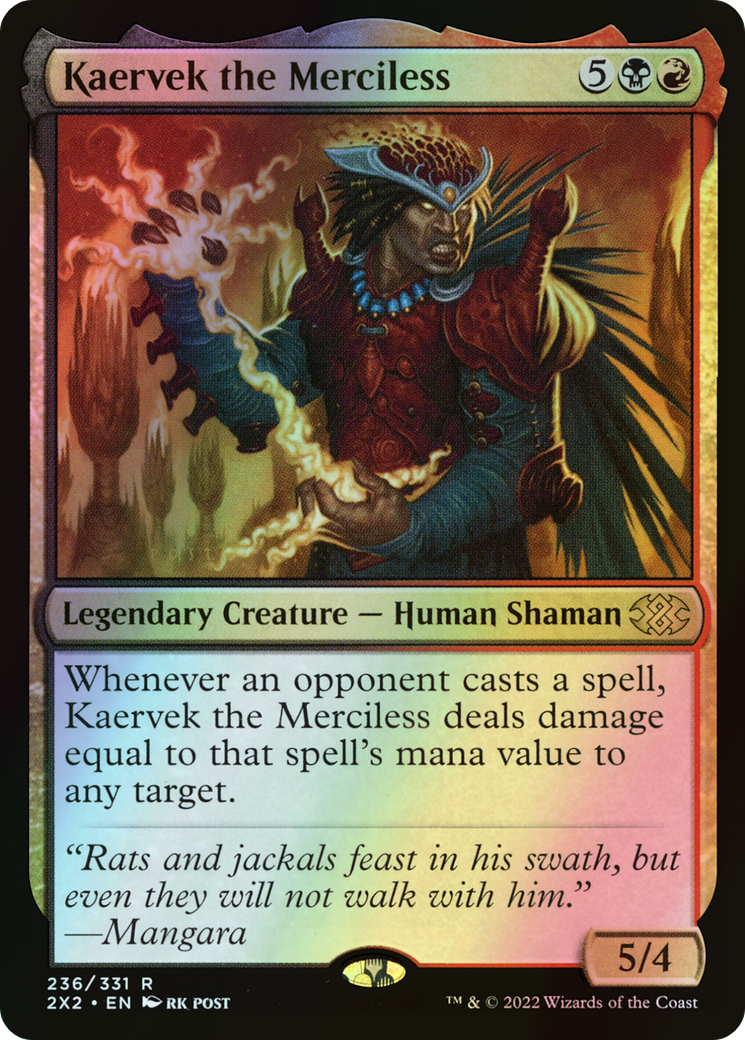 Kaervek the Merciless (2X2) #236 [EN/F] s/o