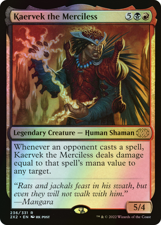 Kaervek the Merciless (2X2) #236 [EN/F] s/o