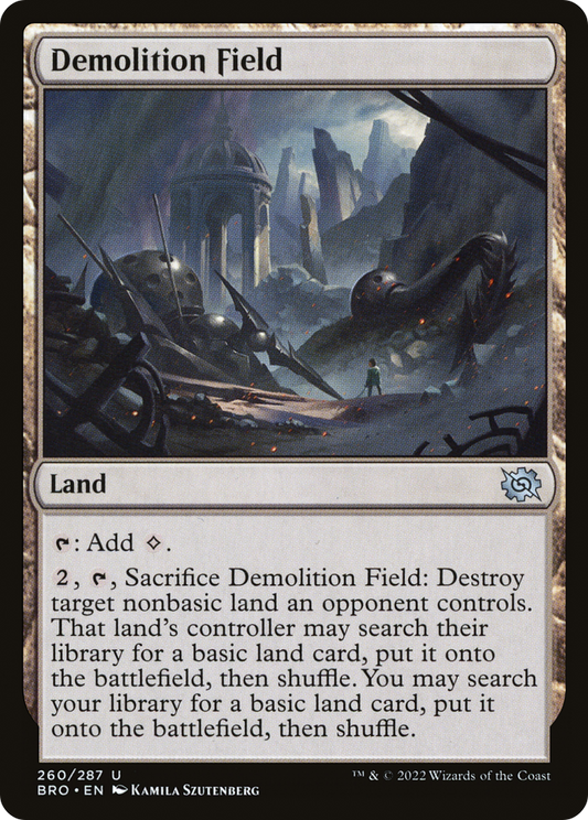 Demolition Field (BRO) #260 [EN/N] s/o
