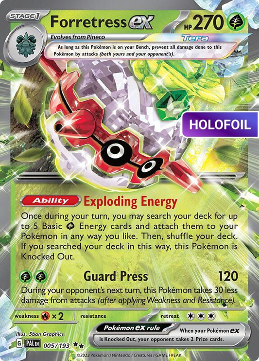 Forretress ex - 005/193 (PAL) #005 [EN/H]