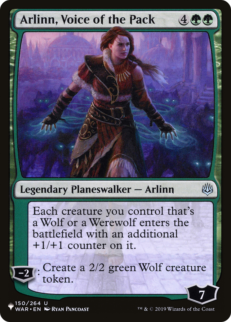 Arlinn, Voice of the Pack (PLST) #WAR-150 [EN/N]