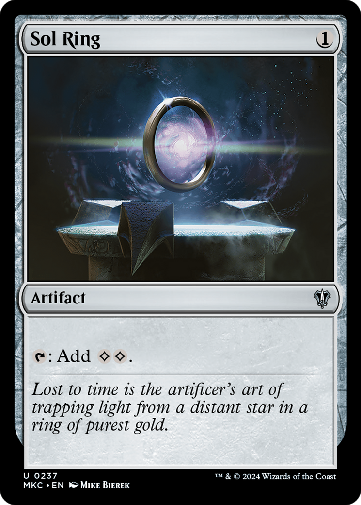 Sol Ring (MKC) #237 [EN/N] s/o