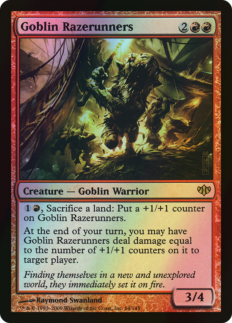 Goblin Razerunners (CON) #64 [EN/F]