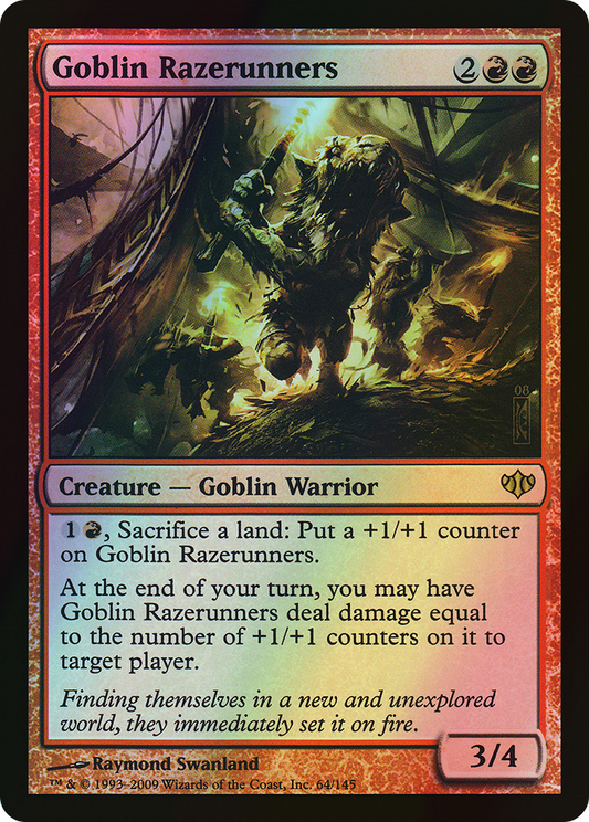 Goblin Razerunners (CON) #64 [EN/F]
