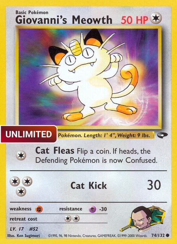 Giovanni's Meowth (74) (G2) #074 [EN/U]