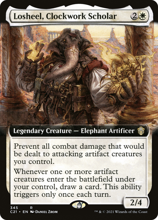 Losheel, Clockwork Scholar (C21) #345 [EN/N] s/o
